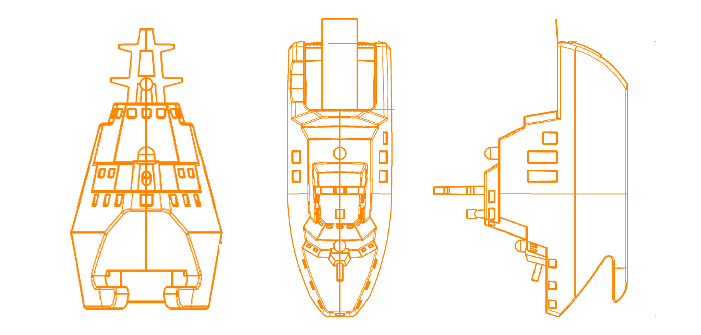 軍艦膠帶臺